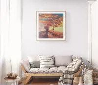 In situ-contemplation orange